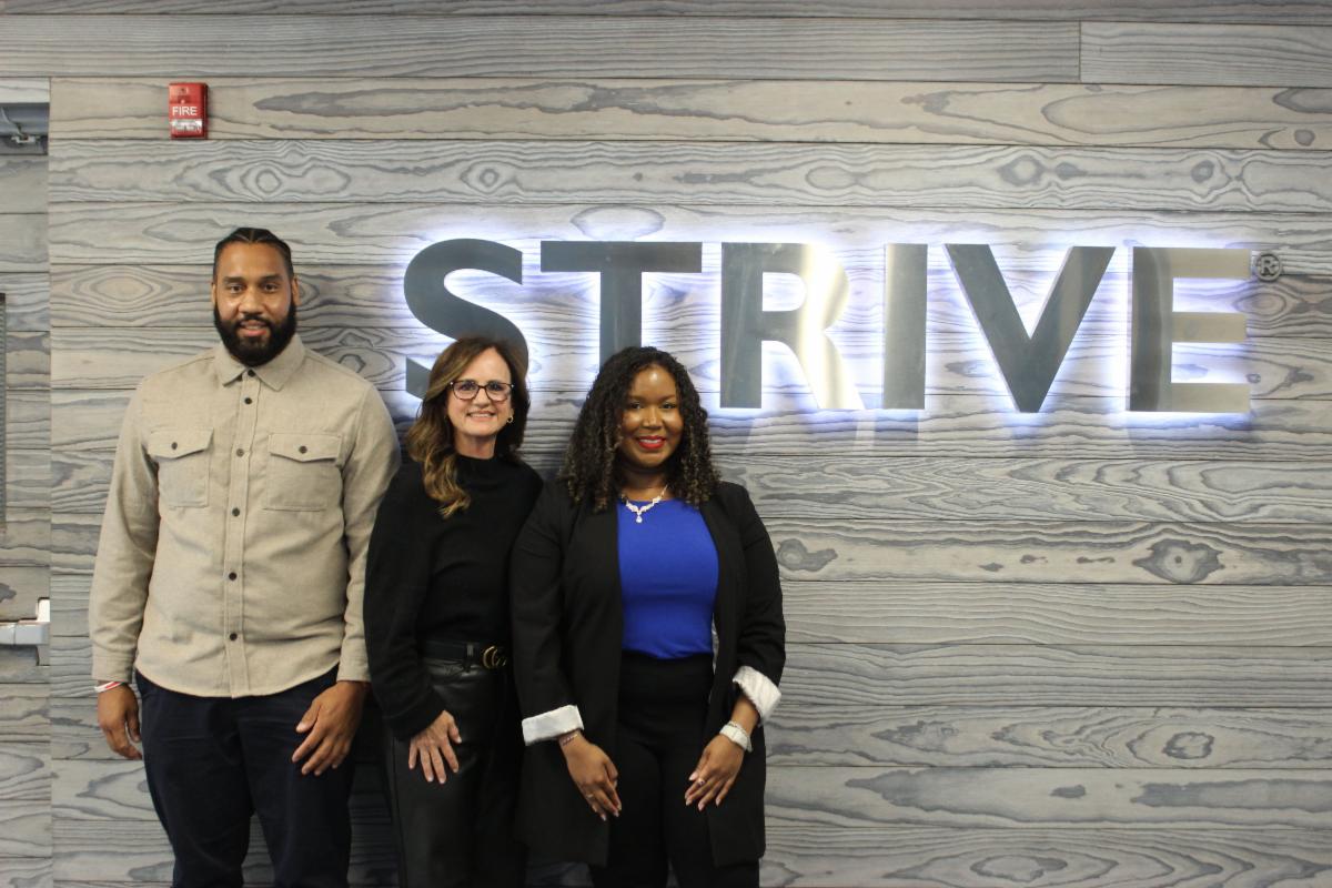 STRIVE (@striveintl) on Twitter photo Last week, <a href="/mountsinainyc/">Mount Sinai Health System</a> Chief of Human Resources Officer Valerie Orellana and graduates Phillip and Vanessa came to our headquarters to speak on the impact of STRIVE programs. Their voices help grow our collective work towards upward mobility and economic opportunity. Last week, <a href="/mountsinainyc/">Mount Sinai Health System</a> Chief of Human Resources Officer Valerie Orellana and graduates Phillip and Vanessa came to our headquarters to speak on the impact of STRIVE programs. Their voices help grow our collective work towards upward mobility and economic opportunity.