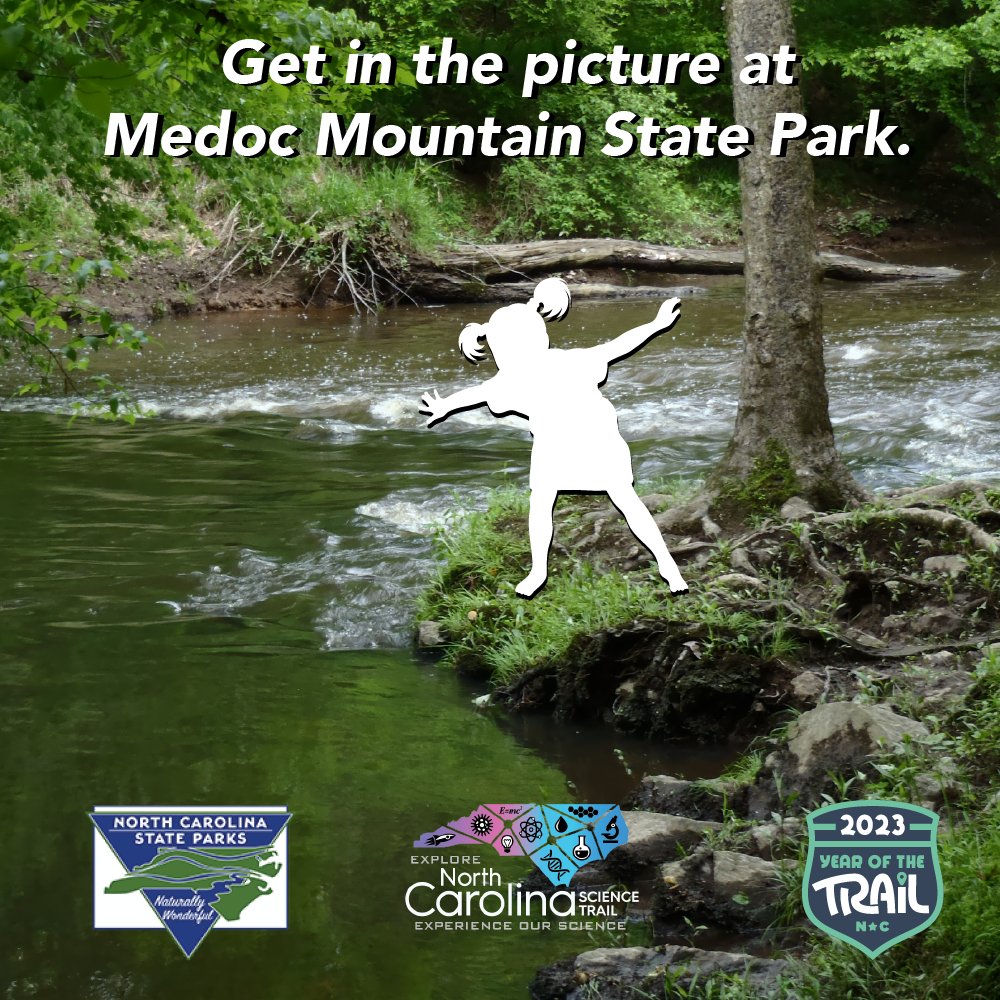 TrailNc's tweet image. Get in the picture at Medoc Mountain State Park in Halifax County, just northeast of Rocky Mount. Visitors can enjoy picnicking in the meadow, fishing in the creek, and traversing the trails on foot, bike, or horse. #NCStateParks #GetinthePictureNC 
conta.cc/3HXqpud