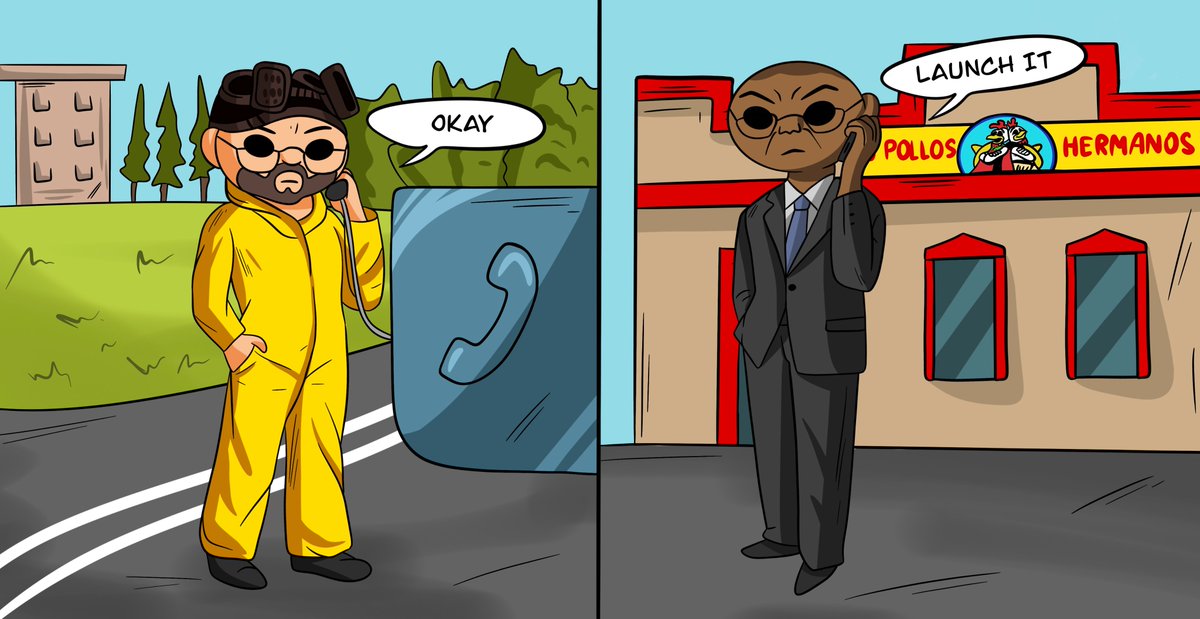 We glad to announce blue meth listing today. Let's take stock of our journey: ✅