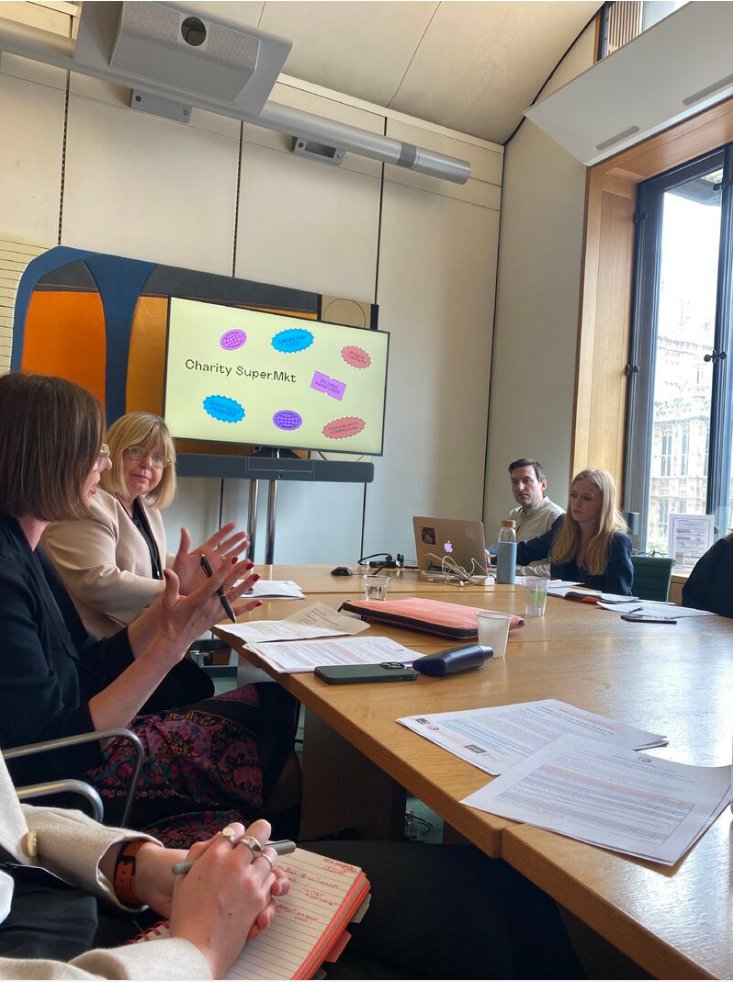 Thank you @FashionRoundTab for having me at the All Party Parliamentary Group talk on Ethics & Sustainability in Fashion, to share my experience launching @CharityMkt as a leading business model showing that purposeful & meaningful retail can thrive.