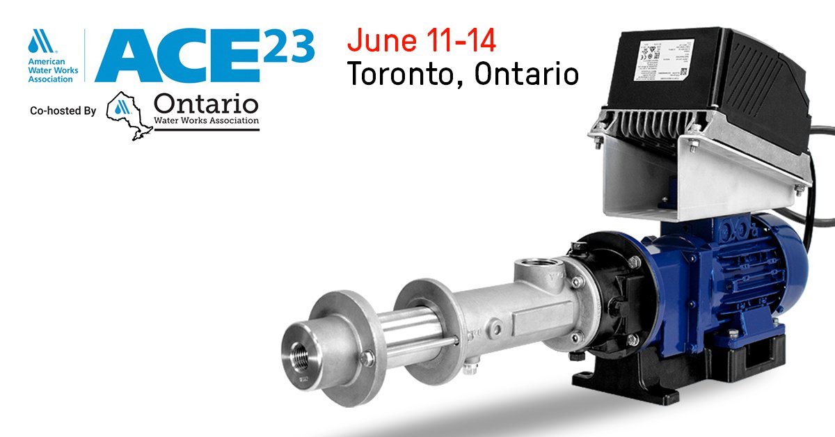 SEEPEX pumps are particularly suitable in water treatment for the smooth and accurate dosing of additives &amp; chemicals and the transfer of sludges and salt slurries. Attending AWWA ACE23? Visit SEEPEX at booth# 613! Learn More: ow.ly/tyT350OjuC0
