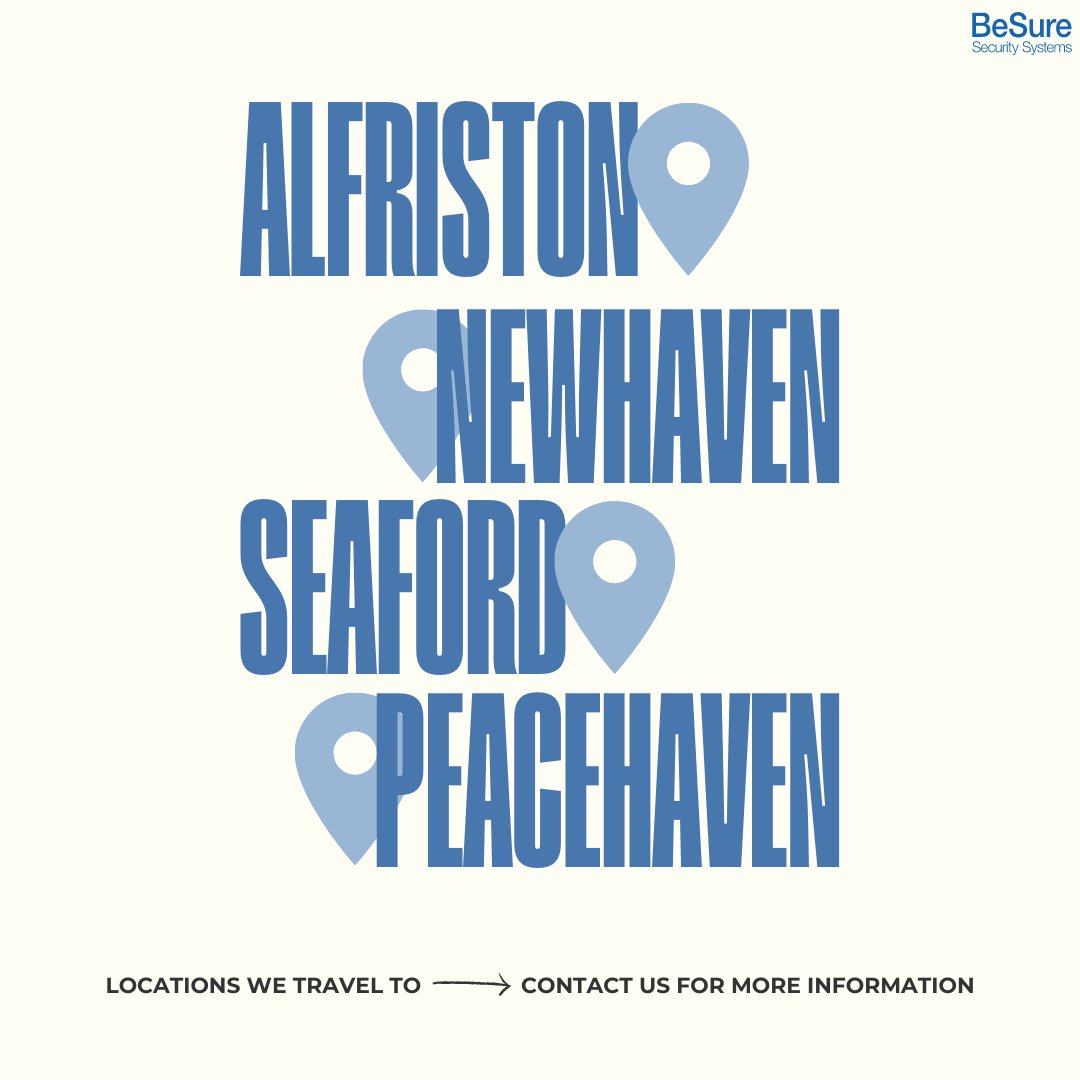 📌 BeSure Security is based in St Leonards on Sea, equipped with a team that can travel to you throughout all of Kent and Sussex.

Need more information? Contact us at:
☎ 01424 852343
📧 enquiries@fuzion4.co.uk
🖥 besuresecurity.co.uk

#location #localbusiness #security