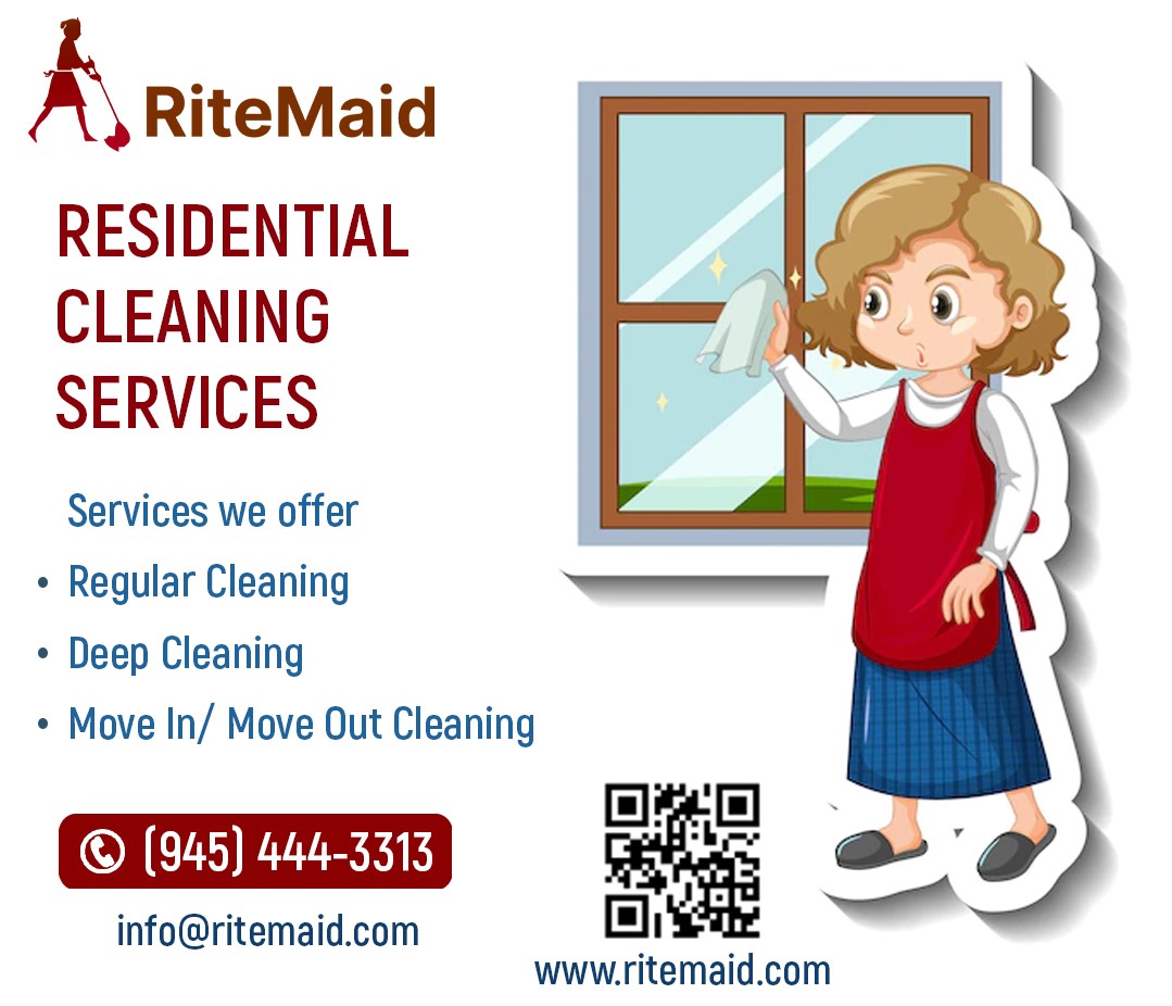 Ritemaid1's tweet photo. Residential Cleaning Services
#regularcleaning #deepcleaning #MoveIn/MoveOutcleaning
#cleaningservices 
#Bedroomcleaning 
#Kitchencleaning 
#bathroomcleaning
#livingroomcleaning 
#ritemaid
#floorcleaning #deepcleaningservices #California 
For More Details
Call US: +1 945-444-3313 https://t.co/l4Gns1H5AF