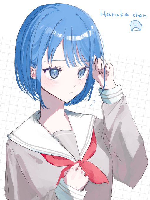 「alternate hair length school uniform」 illustration images(Latest)