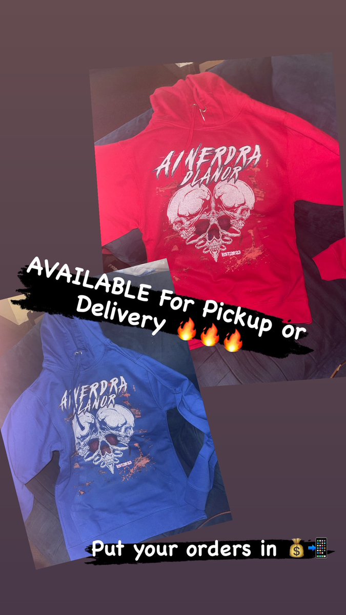 SFS_Success's tweet photo. - AD3 Hoodies Available For Pickup, SHIPPING &amp; Delivery 🔥🔥🔥 Dm To Purchase 💰
#AD3 #AinerdraDlanor #BuckzTheCEO #SFS #StruggleForSuccess #SFSxAD3 https://t.co/0q7HATAoac