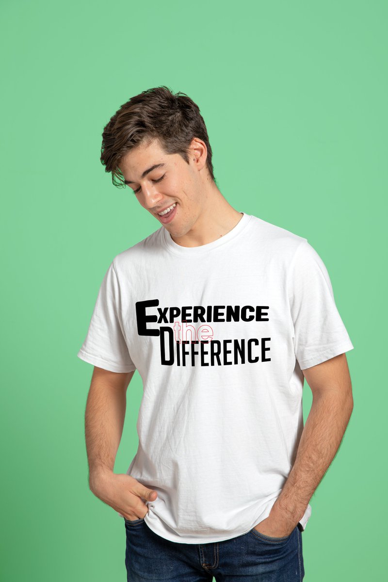 GauravS81289293's tweet photo. Experience the Difference
#Experience #differences #difference_between #experiences #inspirational #quote #Motivation #simple #teepublic #tshirt #tshirtdesign #teespring #printondemand #tshirts
Visit my store to buy one.
https://t.co/AuEHkIear8 https://t.co/v0QynCRYf2