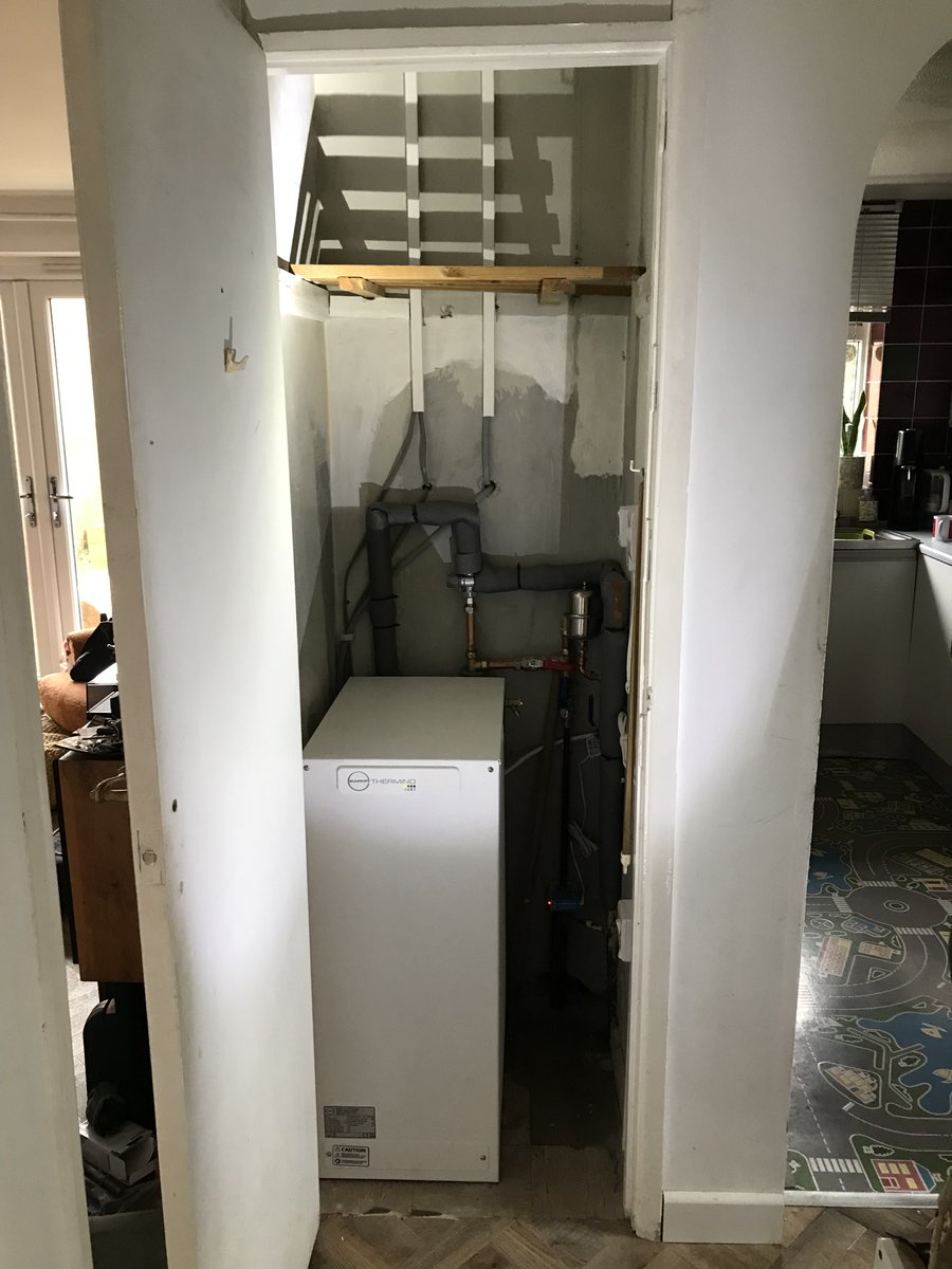 Another low pressure system vanquished, so much smaller, so much more efficient, 19th Century gone - 21st century in place <a href="/SunampLtd/">Sunamp Ltd</a> #ClimateEmergency #Efficiency #SaveTheEnvironmentNow beautifullygreen.co.uk