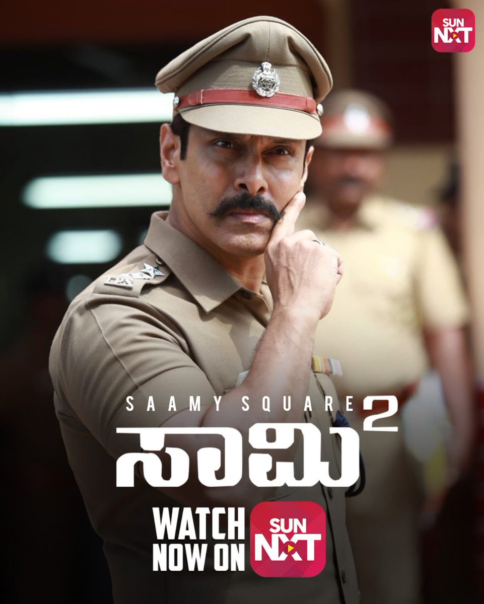 sunnxt's tweet photo. Actor @chiyaan starring #SaamySquare is now streaming on #SunNXT
▶ https://t.co/LE4iGQREBw
#ChiyaanVikram #keerthySuresh #BoobySimha #AishwaryaRajesh https://t.co/U5gqqfPGGS