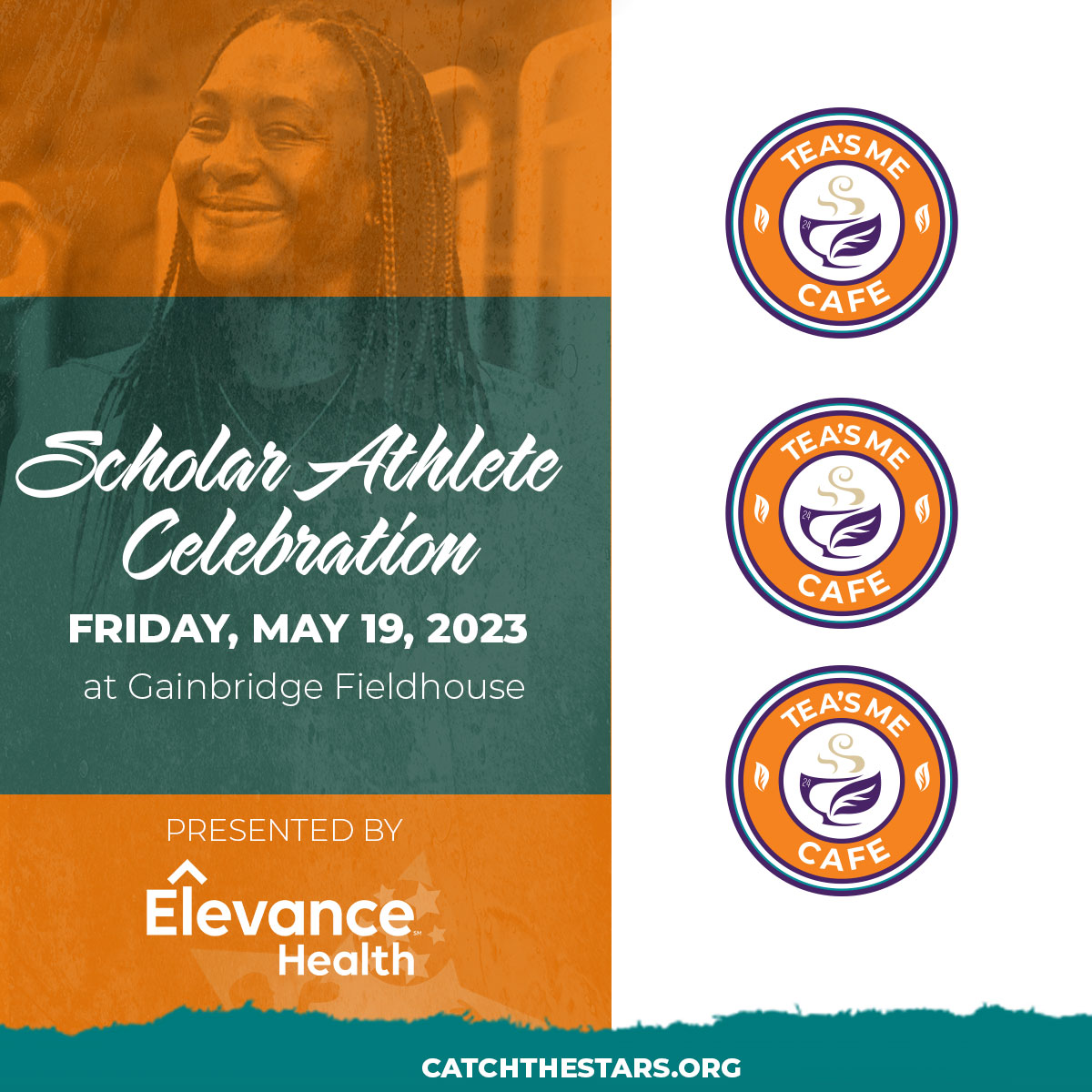 Catchthestars24's tweet photo. Tea’s Me Cafe is a local favorite, awarded the Best of Indianapolis, Best Tea House, and we’re proud to have them as a Bronze Sponsor of this year’s Scholar Athlete Dinner! @TeasMeCafeIndy #teasmeindy #teasmecafe #CTSFScholarAthlete https://t.co/aW9esVZTFv