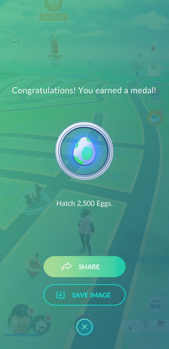JayMikeT's tweet photo. Platinum medal number 15!💝💘 Yeah, I like incubating my eggs... preferably 10km. Whatchu know bout that life?!😎 #masterbreeder https://t.co/mnJ0EnX9W4