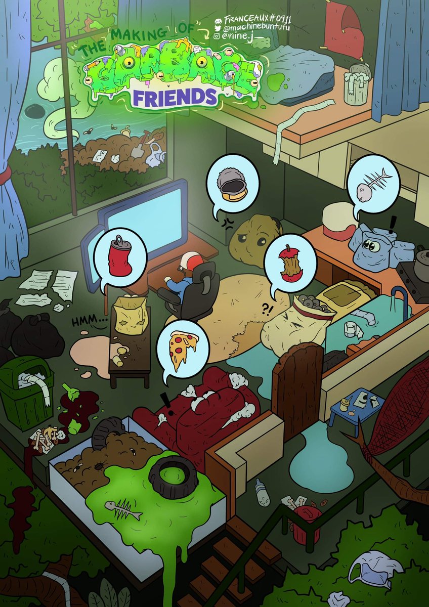 F1Sneako's tweet photo. #garbish morning @garbagefriends this is what it look like behind the scene of #garbageuniversity
@smol__man @YoDontMentionMe @Blondie23LMD @jordean @_typicalfriends @MotionMarkus @jerezizzz @Swan5on
#garbagepass #garbagefriends #nft #nftcommunity https://t.co/xIqqr8XJNw