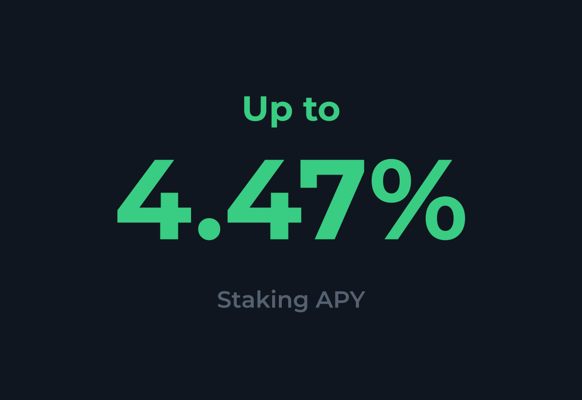 Hey everyone! We have tuned fees in our staking pool to improve profitability for the users. Now APY grew up to 4.47%. Enjoy and stake with Tonkeeper!