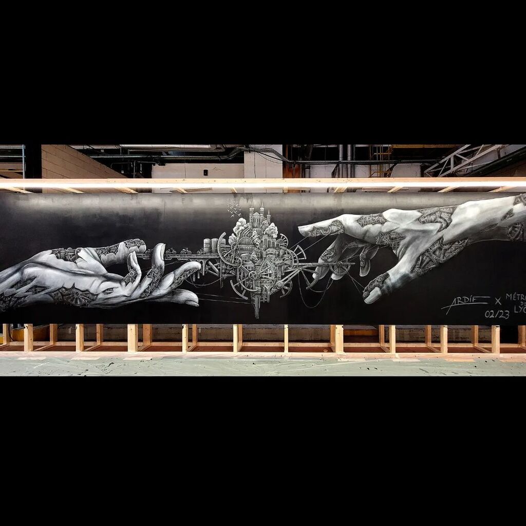 streetartUS's tweet photo. #Streetart by #Ardif @a_r_d_i_f in #Lyon, France, for #VivaFabricaLyon @viva_fabrica_lyon, #MetropoledeLyon @grandlyon
More pics at: https://t.co/vEBidA5P6D
Via @cultureforfreedom @barbarapicci
https://t.co/6zS6fuhxft https://t.co/xc5fJDaY4e
