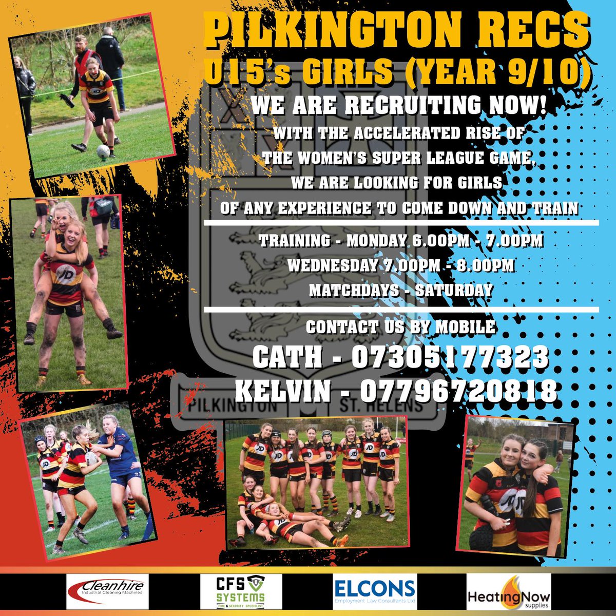 PilksGirlsU16s's tweet photo. Our U15s Girls Team are recruiting. Are you or someone you know in Y9 or Y10 and looking to join a team? Come down to Ruskin and give it a try. We have a great bunch of girls and coaches who are all friendly and welcoming and lucky to have fantastic facilities. @PilksRecsARLFC https://t.co/wTwLNPhtM0