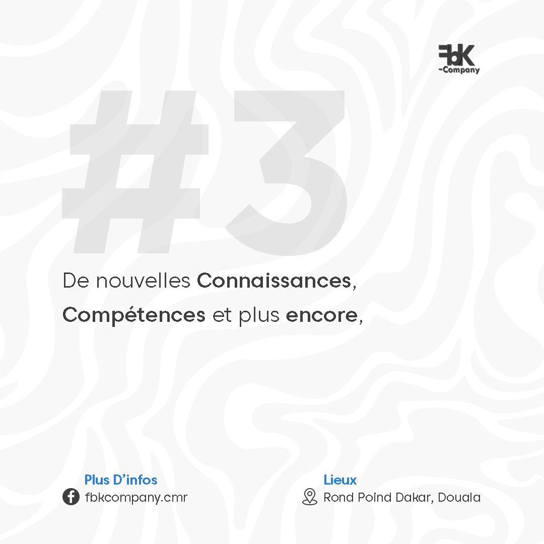 CompanyFbk's tweet photo. 🚨💻𝑰𝒎𝒑𝒐𝒓𝒕𝒂𝒏𝒄𝒆 𝒅𝒆𝒔 𝒇𝒐𝒓𝒎𝒂𝒕𝒊𝒐𝒏𝒔 𝒑𝒓𝒂𝒕𝒊𝒒𝒖𝒆𝒔
Il est très important aujourd’hui de faire une formation Pratique, le marché de l'emploi aujourd'hui n'accorde plus autant d'importance au diplôme, mais beaucoup plus à la https://t.co/qUtLeQrnJ7 https://t.co/ETU8STy2aa
