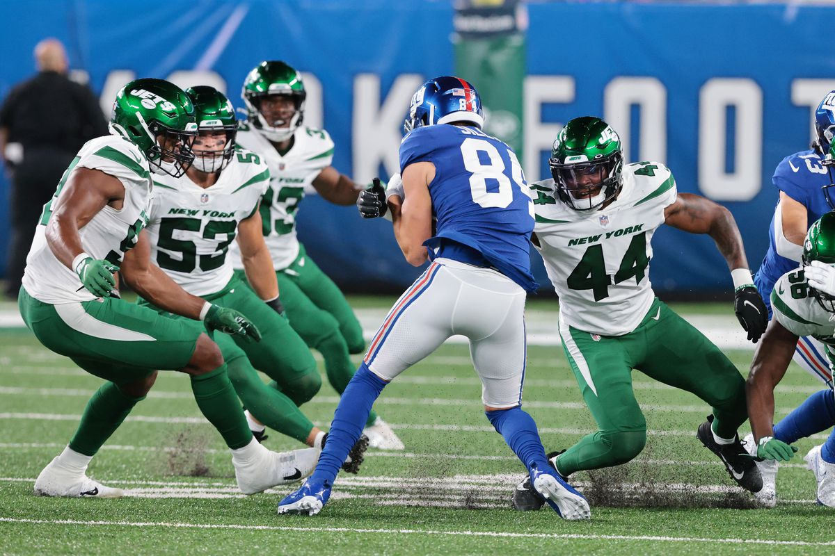 NFL Schedule Update: The #Jets vs #Giants on Week 8 of the 2023 season, Sunday October 29.

Aaron Rodgers vs Daniel Jones

(via <a href="/rydunleavy/">Ryan Dunleavy</a>)