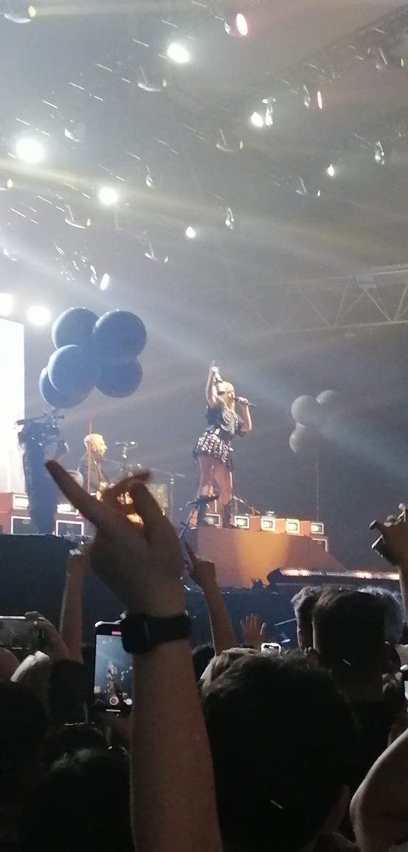 mummytostar's tweet photo. Absoutley the best night of our life's seeing our childhood idol @AvrilLavigne our daughter who is 12 was meant to join us but unfortunately no u16s in the venue so we phoned her! Thankyou so much for this experience @phem4 https://t.co/9vXRQRDKXG