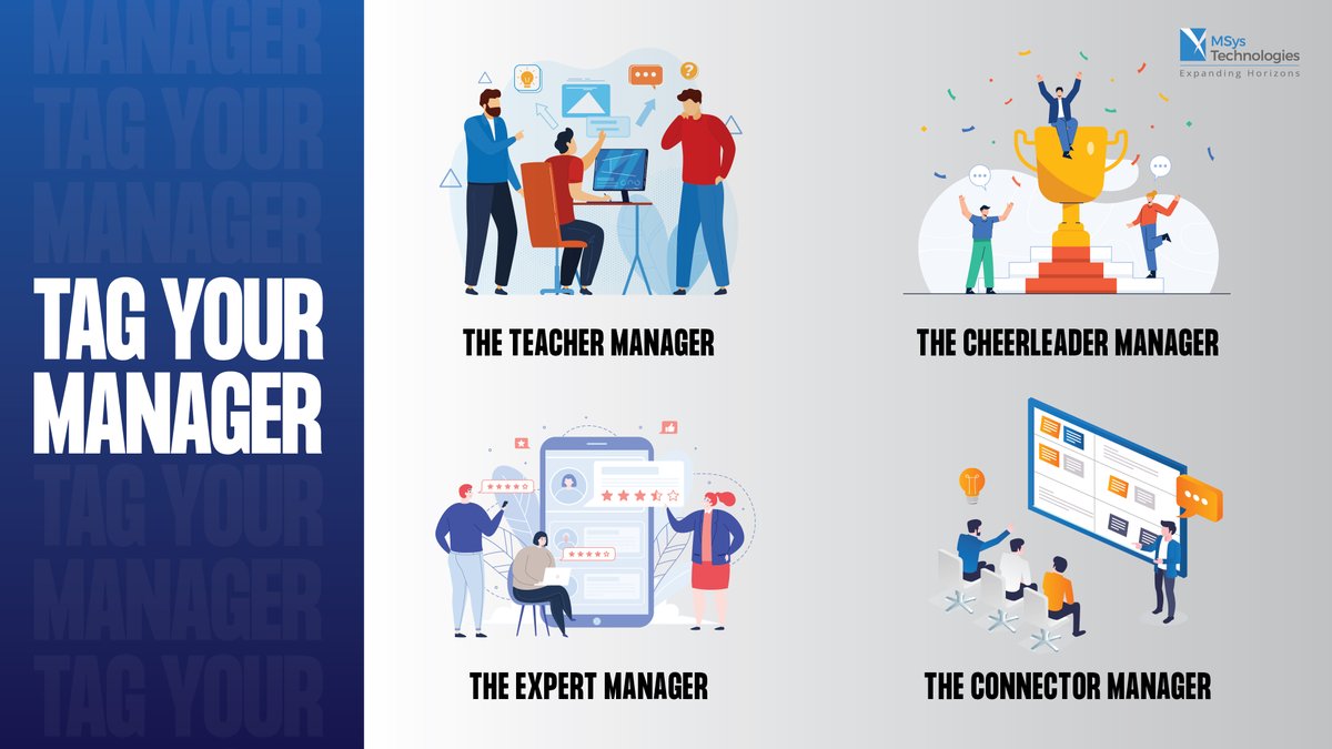 AziroTech's tweet photo. Tag your manager/boss and give them a shoutout.
#selfleadership #selfdevelopment #TagYourBoss #Office #Work #Workdesk #Workstation #MSysTechnologies #MSysians #Tag #LinkedInPost #officelife #Employee #WorkPlace #GreatPlaceToWork https://t.co/Eq9Myjd5qw