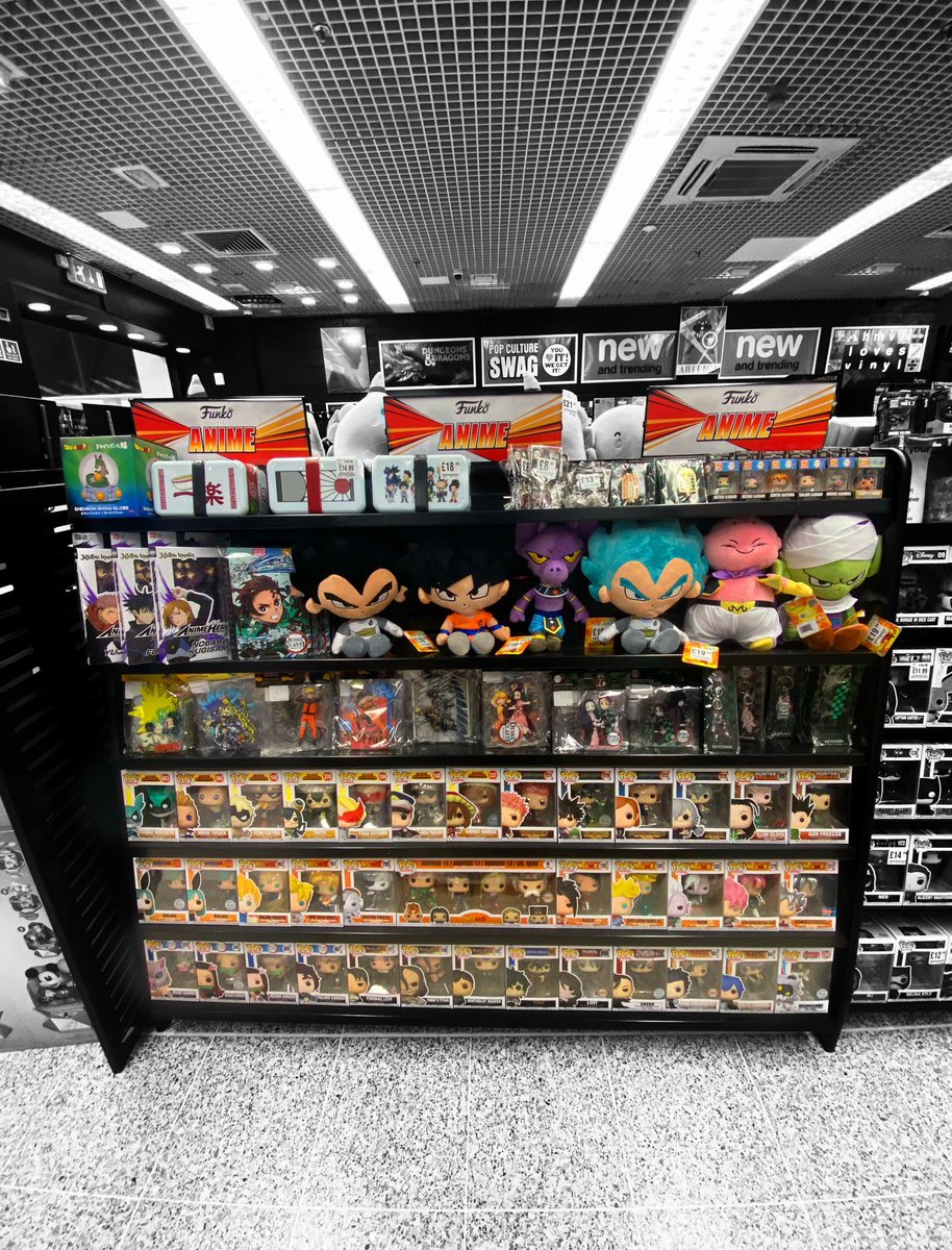 hmvburton's tweet photo. Ani-May is here! Presented by @crunchyroll , enjoy all of our Anime and Japanese themed merchandise! #AniMay #HMVLovesPopCulture #Anime #japanesemerchandise https://t.co/ANdAgvoqKV