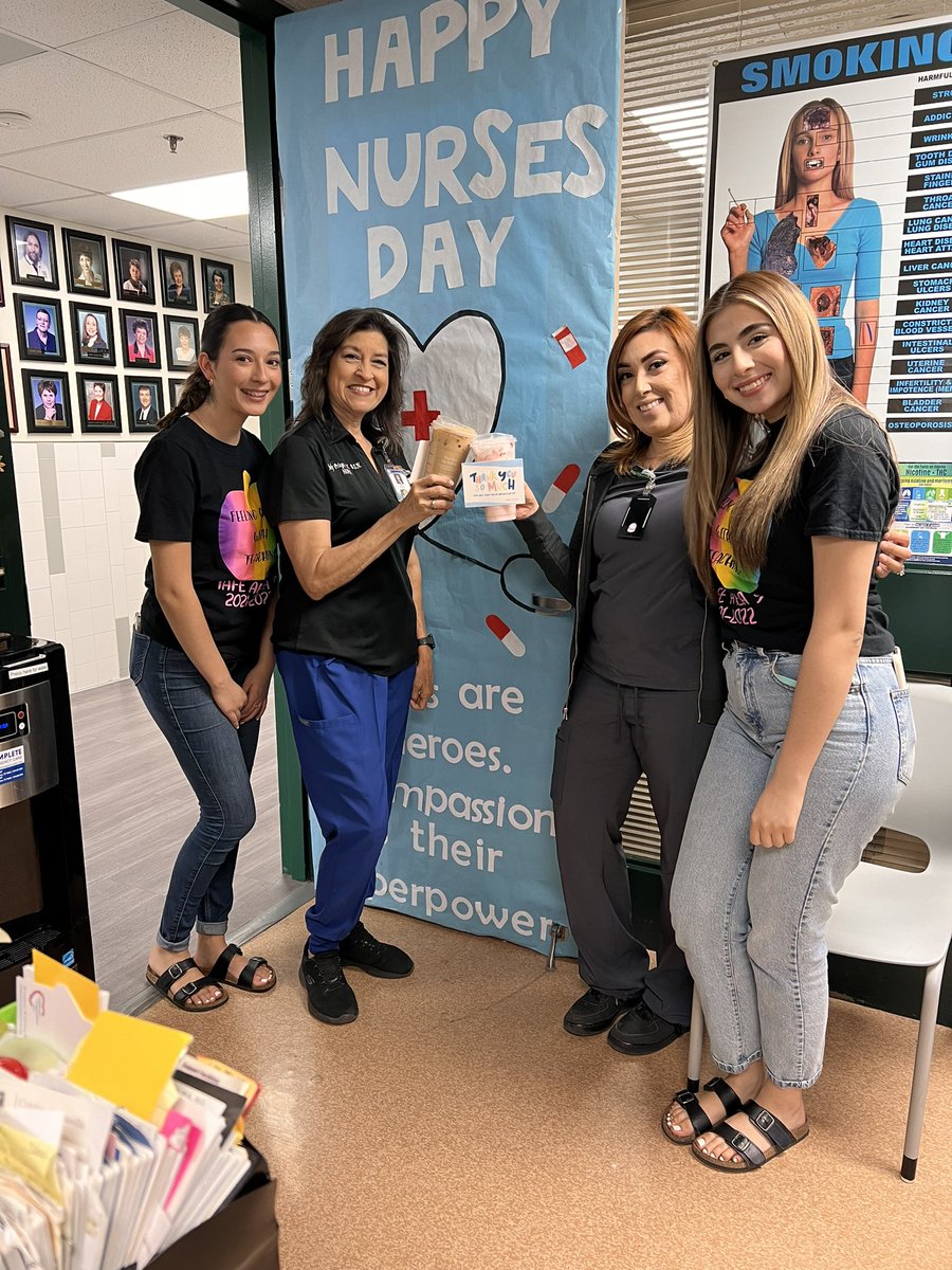 PriegoJudy's tweet photo. Thank you, MHS for a RAMtastic Nurses Week/School Nurses Day ❤️‍🩹here’s #what it’s all about #TeamSISD https://t.co/gUCawWwX0i