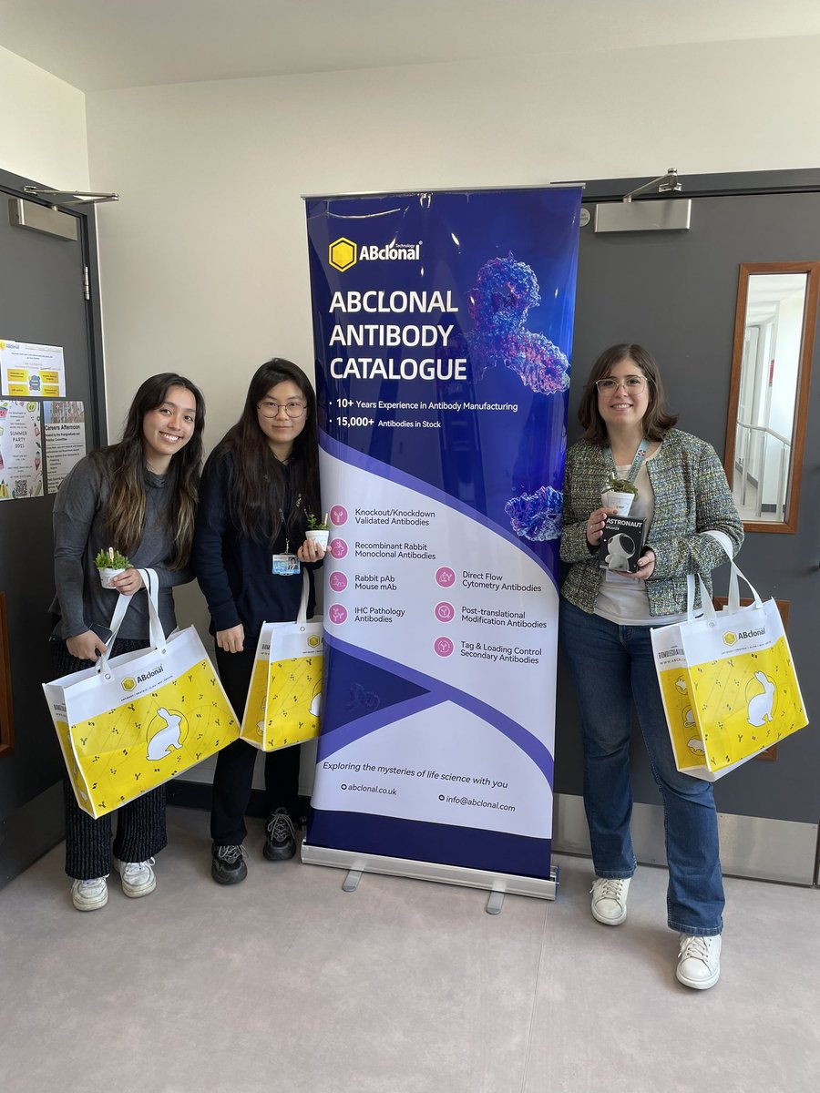 DrAscanelli's tweet photo. Thanks @ABclonal_USA for all the goodies! Looking forward to trying your antibodies! https://t.co/ZlLEOjkXHP