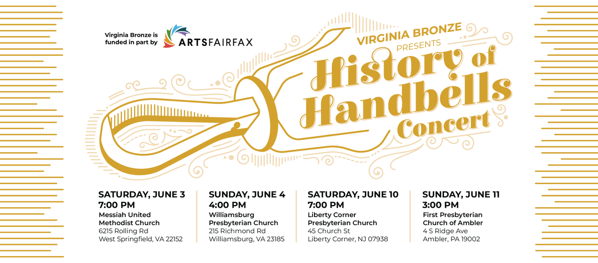 VirginiaBronze's tweet photo. Virginia Bronze is hitting the road in June! 
https://t.co/FGuQra0tGX

#handbells #vabronze #artsfairfax https://t.co/NHD1TqU85w