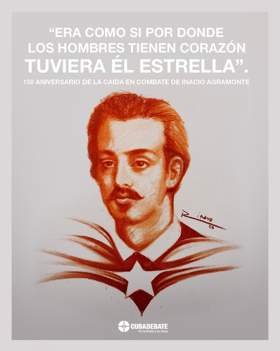 cubadebatecu's tweet photo. 🇨🇺 Cuando se habla del mayor general del Ejército Libertador Ignacio Agramonte Loynaz se le atribuye la cualidad de “ser un hombre de honor”

#ElMayorVive
👉 https://t.co/ndyHOcFtRw https://t.co/r97qT2HuHl