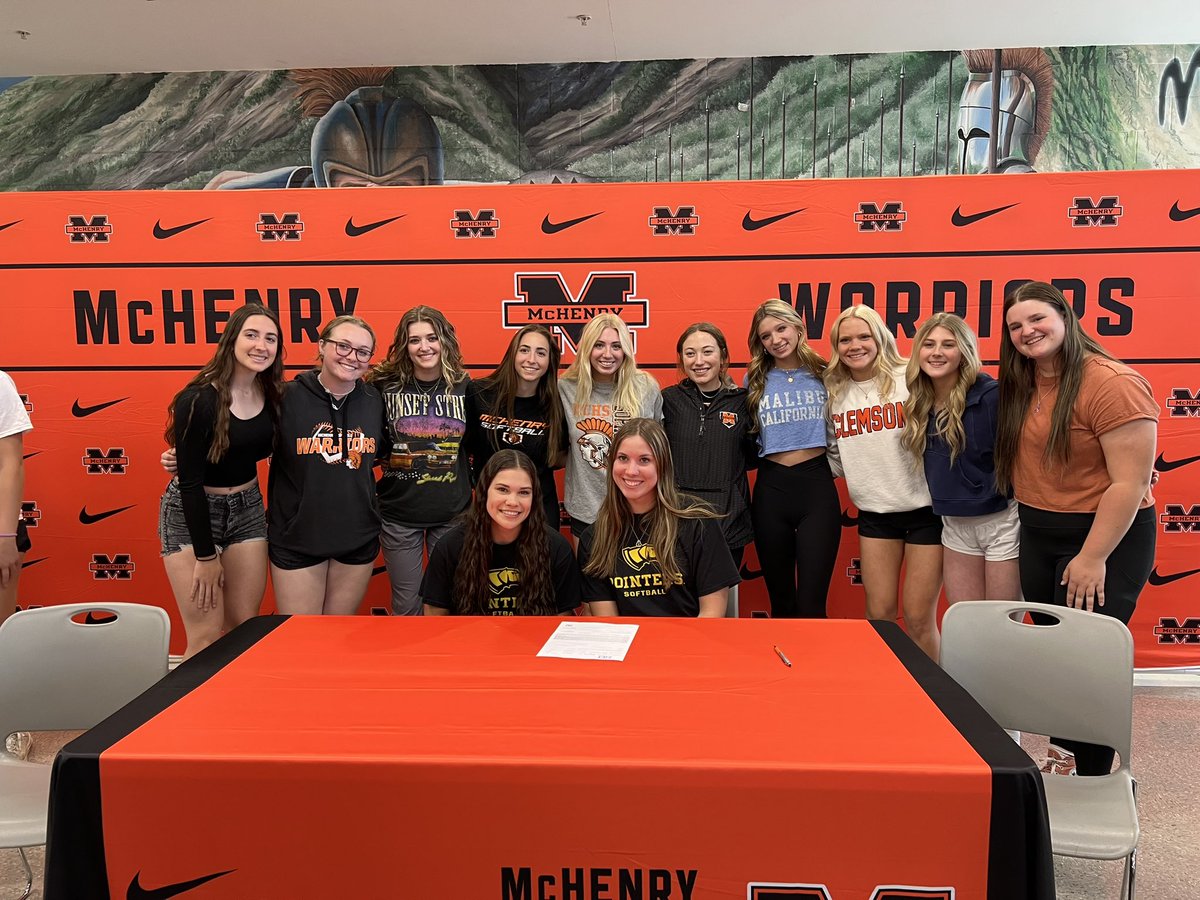 So proud of these two seniors! Congrats <a href="/GeisAbby/">abby geis</a> &amp; <a href="/emmastolzman/">Emma</a>!! We can’t wait to see what you two accomplish at UW Stevens Point