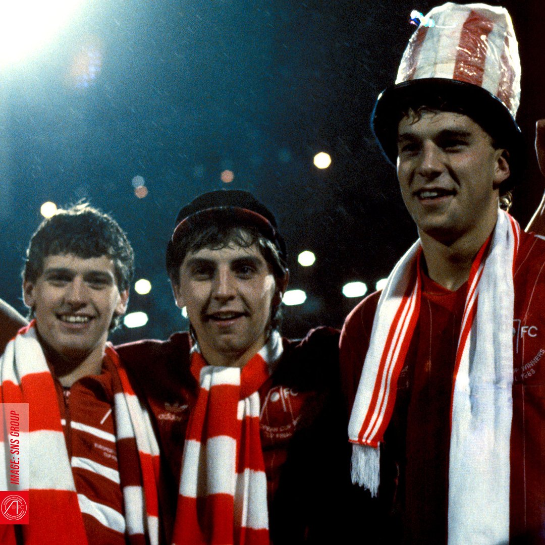 AberdeenFC's tweet photo. Today we take a moment to remember Neale Cooper, Teddy Scott and also AFC supporter Phillip Goodbrand who tragically never made it home from Gothenburg. https://t.co/8jzOvc0MxG