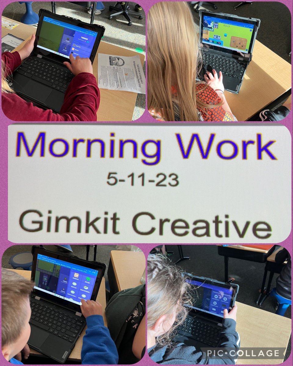 foxworthyn's tweet photo. The creativity is 🔥 @gimkit ! #2ndgrade https://t.co/kc7NgQIQzM