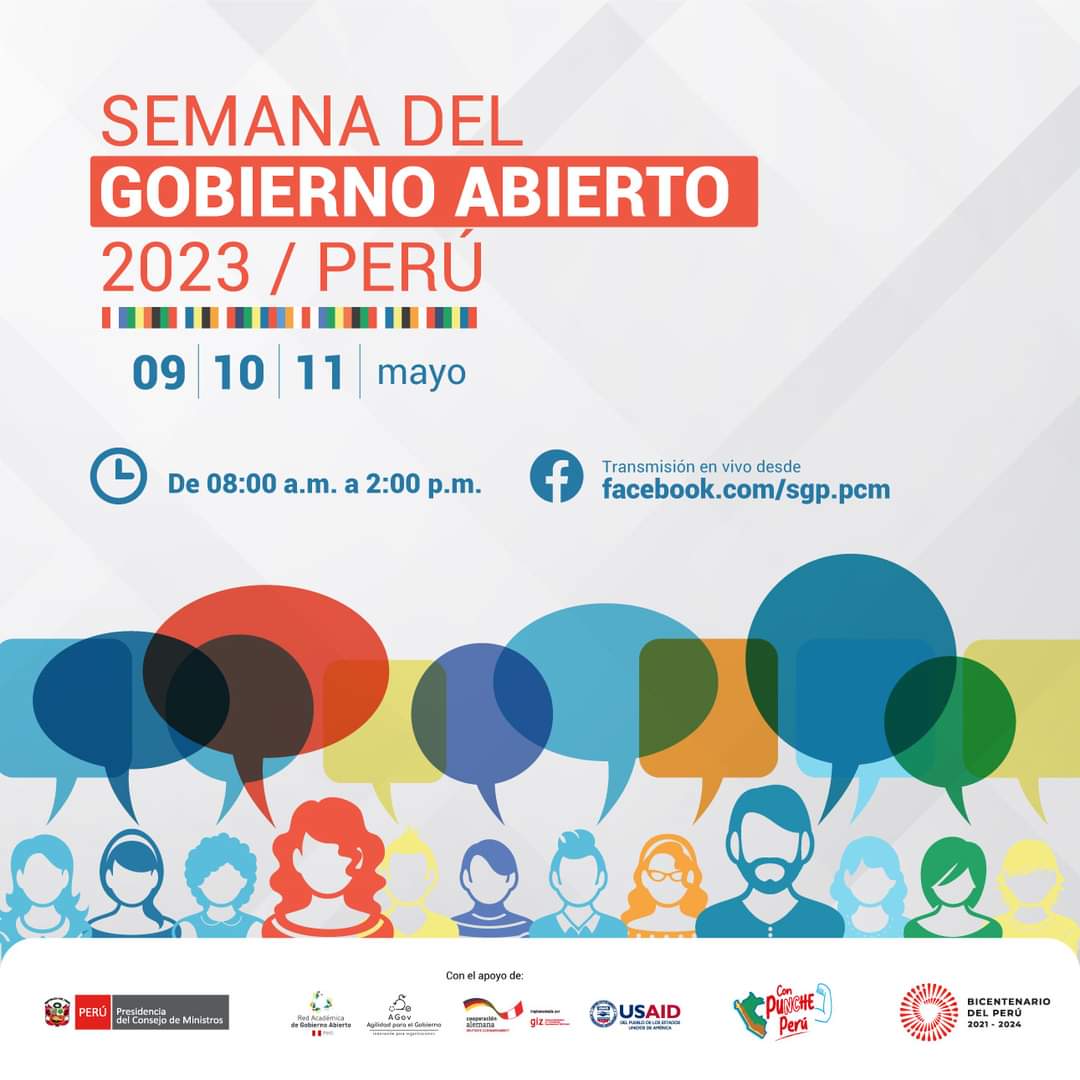 SGP_PCM's tweet photo. Hoy en la jornada 3️⃣ de la Semana del Gobierno Abierto 2023 revisaremos los avances de esta materia en la región, con @redmatriz, y la co-creación en Estado abierto vía comunidades de práctica, con @EsterKaufman

🕗 Registro presencial: 8:00am
💻 En vivo: https://t.co/vUaPkqqgpI https://t.co/aGrl9zBkH0