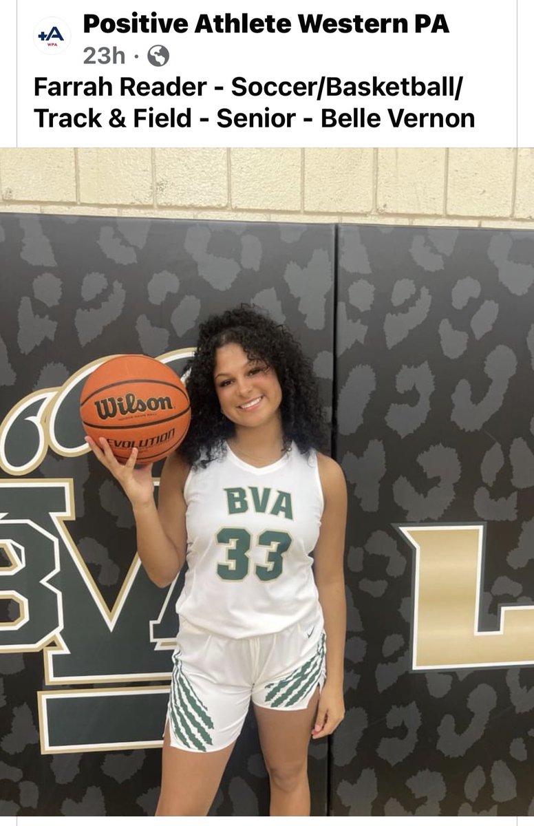 Congratulations to Farrah Reader on her Positive Athlete nomination! <a href="/Farrah_Reader/">Farrah Reader</a>
