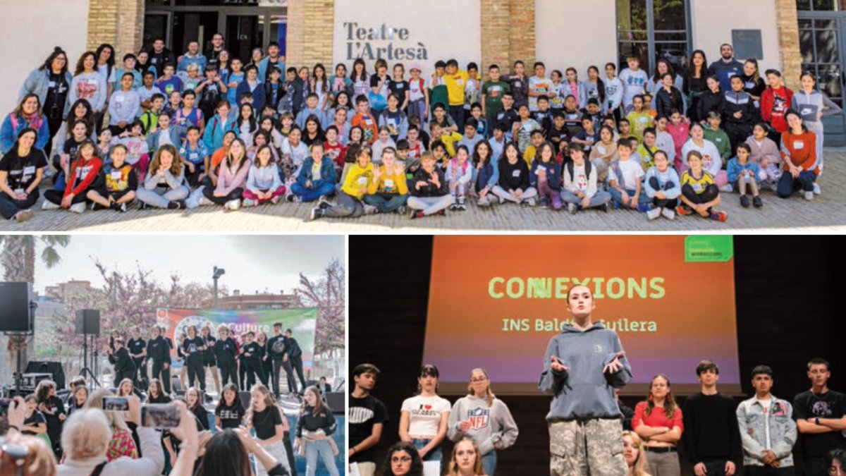 interseccions__'s tweet photo. 🤔 Ja heu rebut la revista El Prat del mes de maig?
Hi trobareu un article de #CompartimInterseccions, amb una 4a edició més participativa que mai! 🌻
🗣️ Amb testimonis de l'alumnat i el professorat participant!
Recupereu-la aquí: https://t.co/nuoM6lXwYN
No us la perdeu!
👇 https://t.co/7UDDkUZFtf