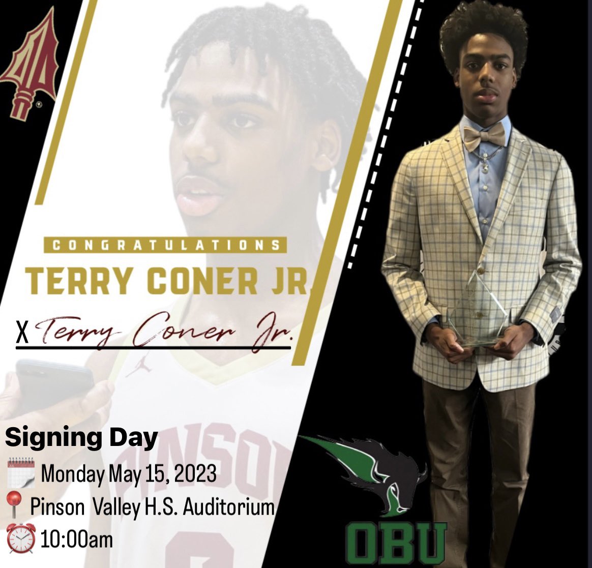 The Wizard <a href="/Terryconerjr1/">Terry Coner Jr</a> will be ✍🏽 his Letter of Intent on Monday, May 15th at 10a. The ceremony will be held in the PVHS Auditorium. 
#WeArePV #FearTheSpear