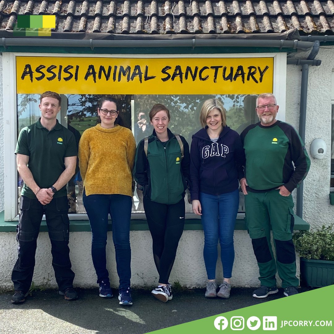 JP Corry (@jpcorry_ireland) on Twitter photo Members of the JP Corry Team kindly volunteered for the day at <a href="/AssisiSanctuary/">Assisi Animal Sanctuary</a> in Conlig!
The guys spent the day painting, gardening, weeding, clearing containers and finished the day off with a cuddle from a fury friend!
Find out more about our CSR - bit.ly/43Puz0z Members of the JP Corry Team kindly volunteered for the day at <a href="/AssisiSanctuary/">Assisi Animal Sanctuary</a> in Conlig!
The guys spent the day painting, gardening, weeding, clearing containers and finished the day off with a cuddle from a fury friend!
Find out more about our CSR - bit.ly/43Puz0z