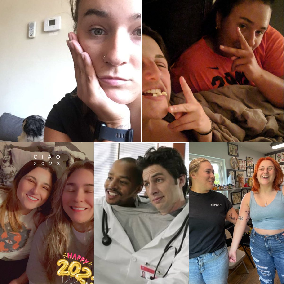 LieutenantHan's tweet photo. happy birthday to my breast friend in the world 🥳 I hope it's filled with all the yummiest food, and all the King of Queens you can watch. ilysfm @l_stacy55 💕 https://t.co/8YuAHcO2tV