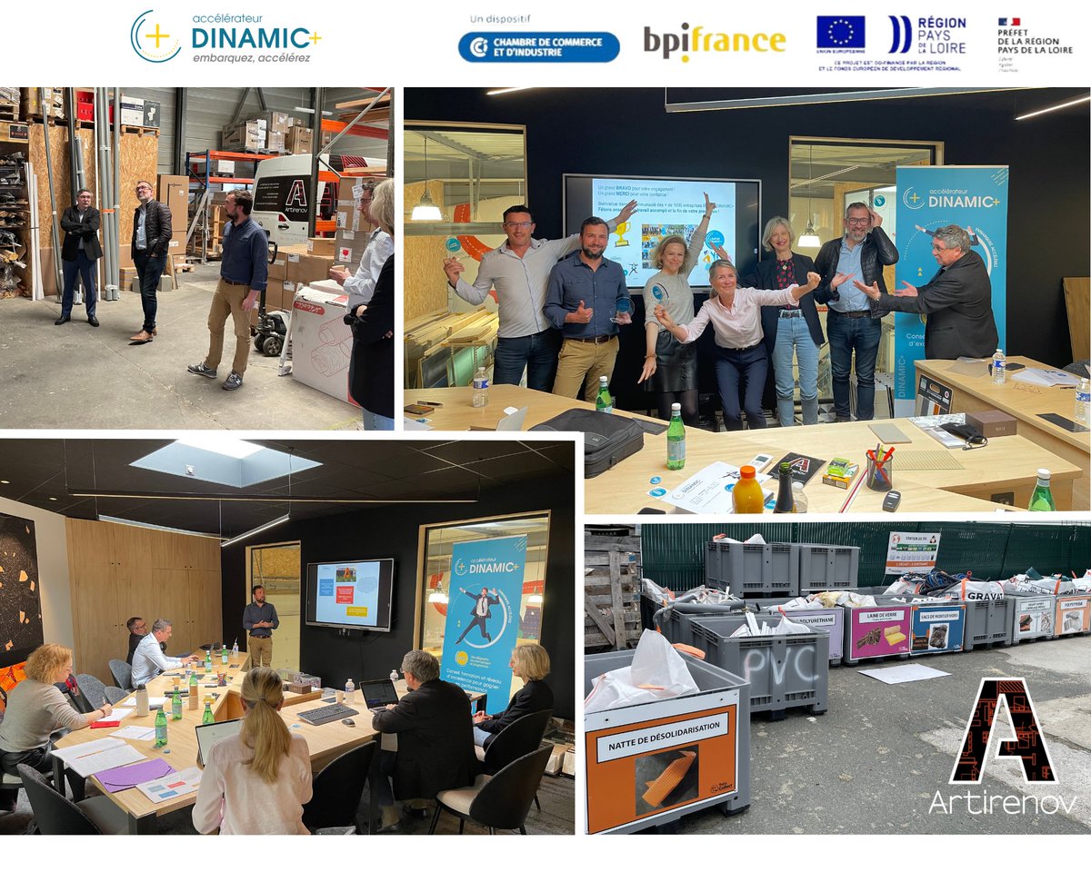 1️⃣2️⃣ entreprises ont terminé leur parcours Accélérateur DINAMIC+ et ont rejoint la communauté #JaiFaitDINAMIC+. Ces dirigeants parlent de leurs nouvelles ambitions : "Demain, c'est l'Amérique !"✈️ - Véronique Le Gal d'AULION SELLIER. Merci pour leur confiance !