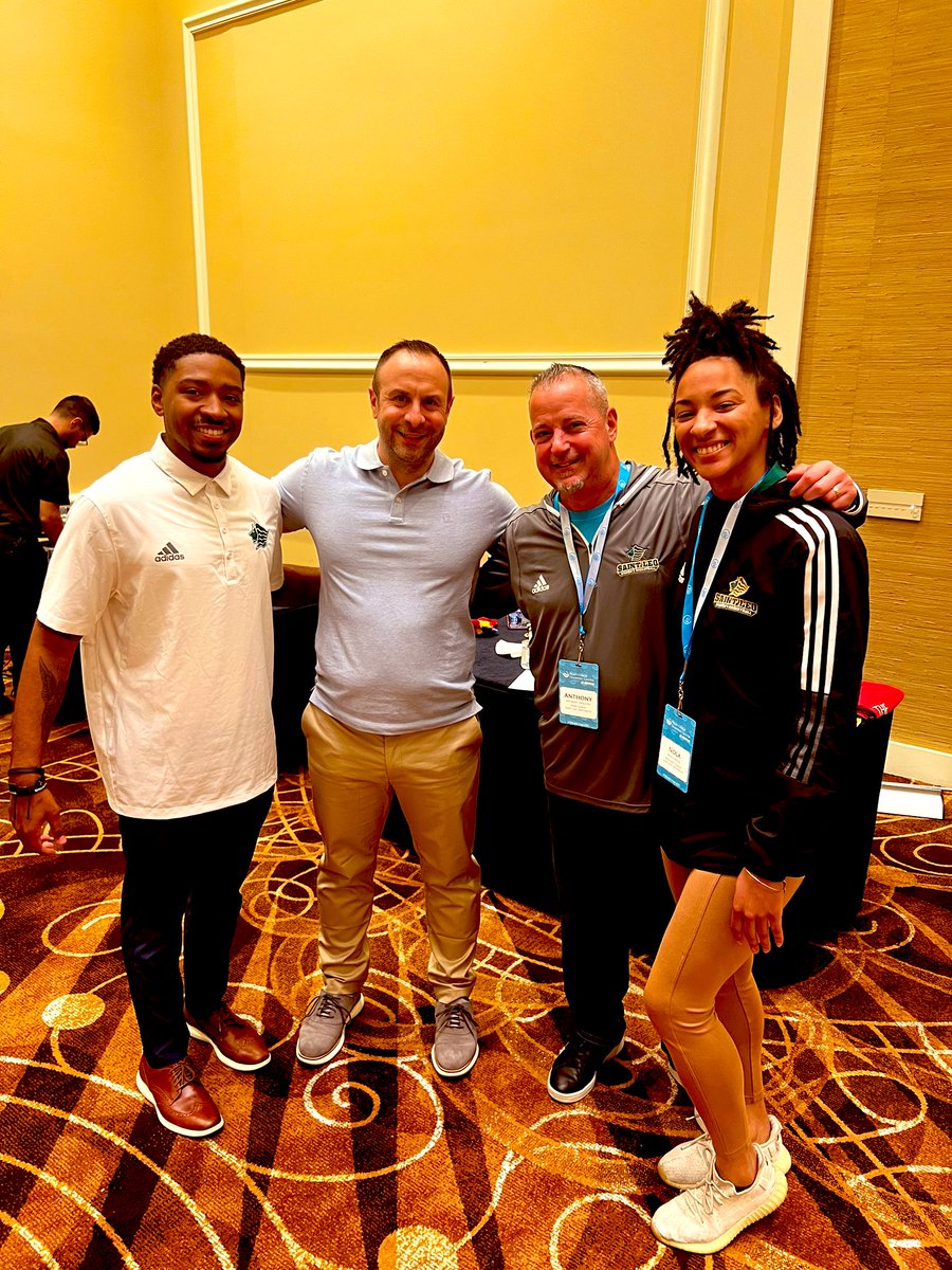 coachc9's tweet photo. Very thankful for @HeadCoachTC @BDStan @BDStan and so proud of @CoachMCrawford @coachnolac #greatconference https://t.co/i8y04pAjIs