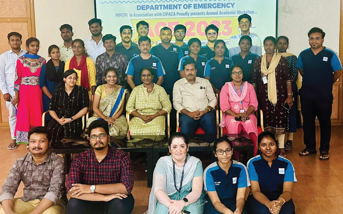 SMmcri's tweet image. MMCRI - Department of Emergency in association with CIPACA proudly presents Annual Academic Workshop "ACE 2023" at MMCRI... Photos...
#CME #AcademicWorkshop
#MMCRI #MadhaMedicalCollege #MadhaHospital
#Kovur #Kundrathur #Chennai
#SuperSpecialityHospital #ESICempanelled