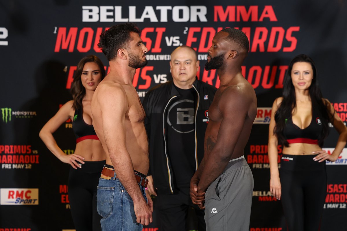 BellatorMMA's tweet photo. The City of Light hosts an action-packed night of fights! 🇫🇷

A middleweight title eliminator plus the penultimate #BellatorLWGP opening round match go down tomorrow!

📺 #Bellator296 THIS FRIDAY
🇺🇸 4pm ET / 1pm PT | @SHOsports
🇫🇷 10pm CEST | @RMCsport
🇬🇧 9pm BST | @BBCiPlayer https://t.co/naK9o72F7L