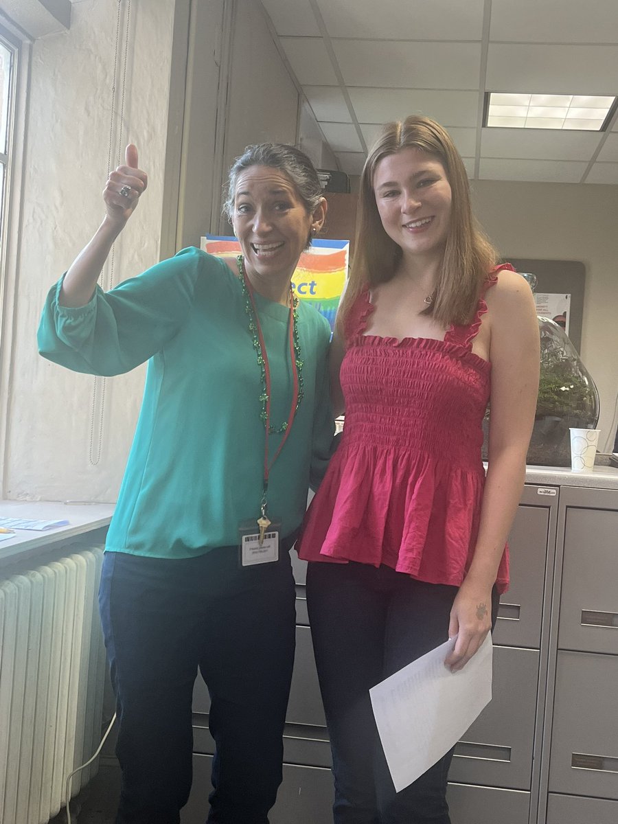 StabileJd's tweet photo. Gracias Profe Murphy for sharing a “Yay” in May message during morning PSAs: “If no one has told you today that you are an amazing student, teacher or faculty member, I am telling you now” ❤️🖤@SuzanneShortRye @RyeCitySchools #MentalHealthAwarenessMonth #TeacherAppreciationWeek https://t.co/IgAL5IbrzB