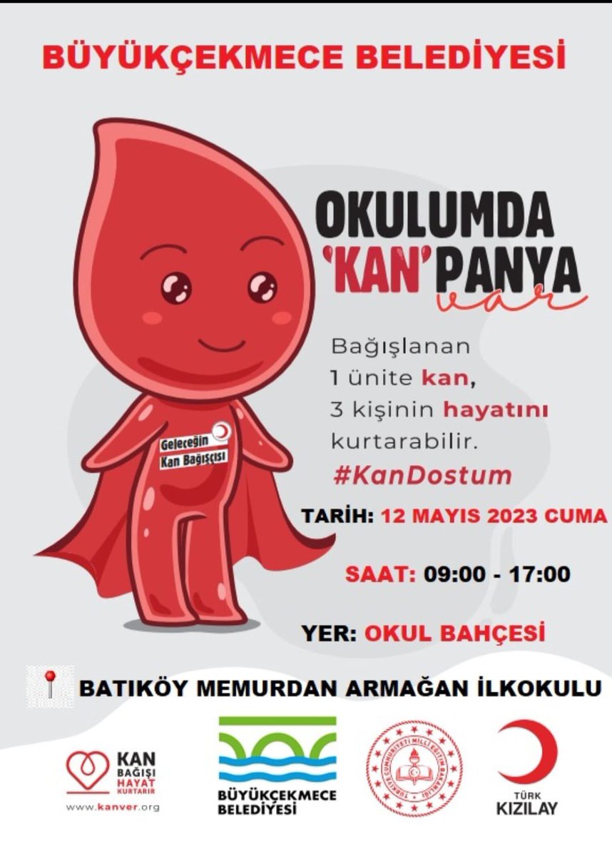 Bugün başkasına yarın sana ihtiyaç olabilir 🙏🏼 Bekleriz..
