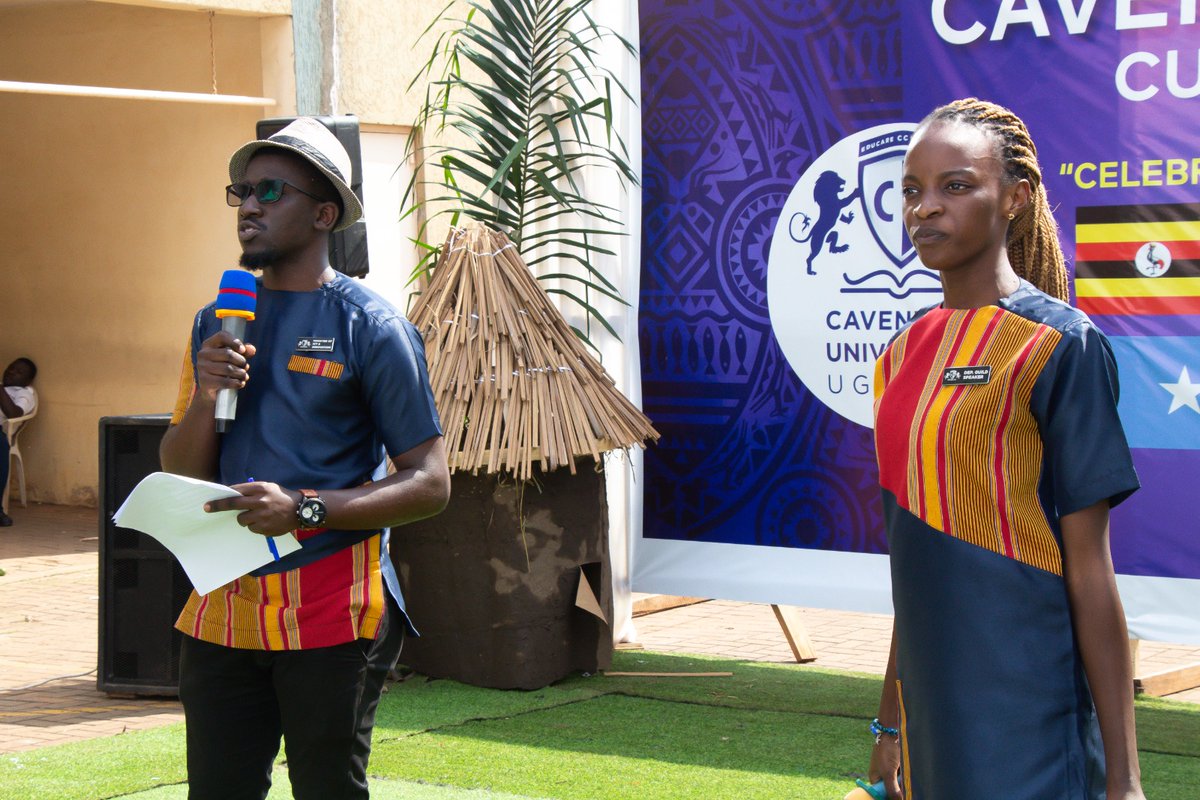 CavendishUg's tweet photo. More pictorial highlights below including the MCs of the day who are students at Cavendish University Uganda. https://t.co/bLFk2wE6EW