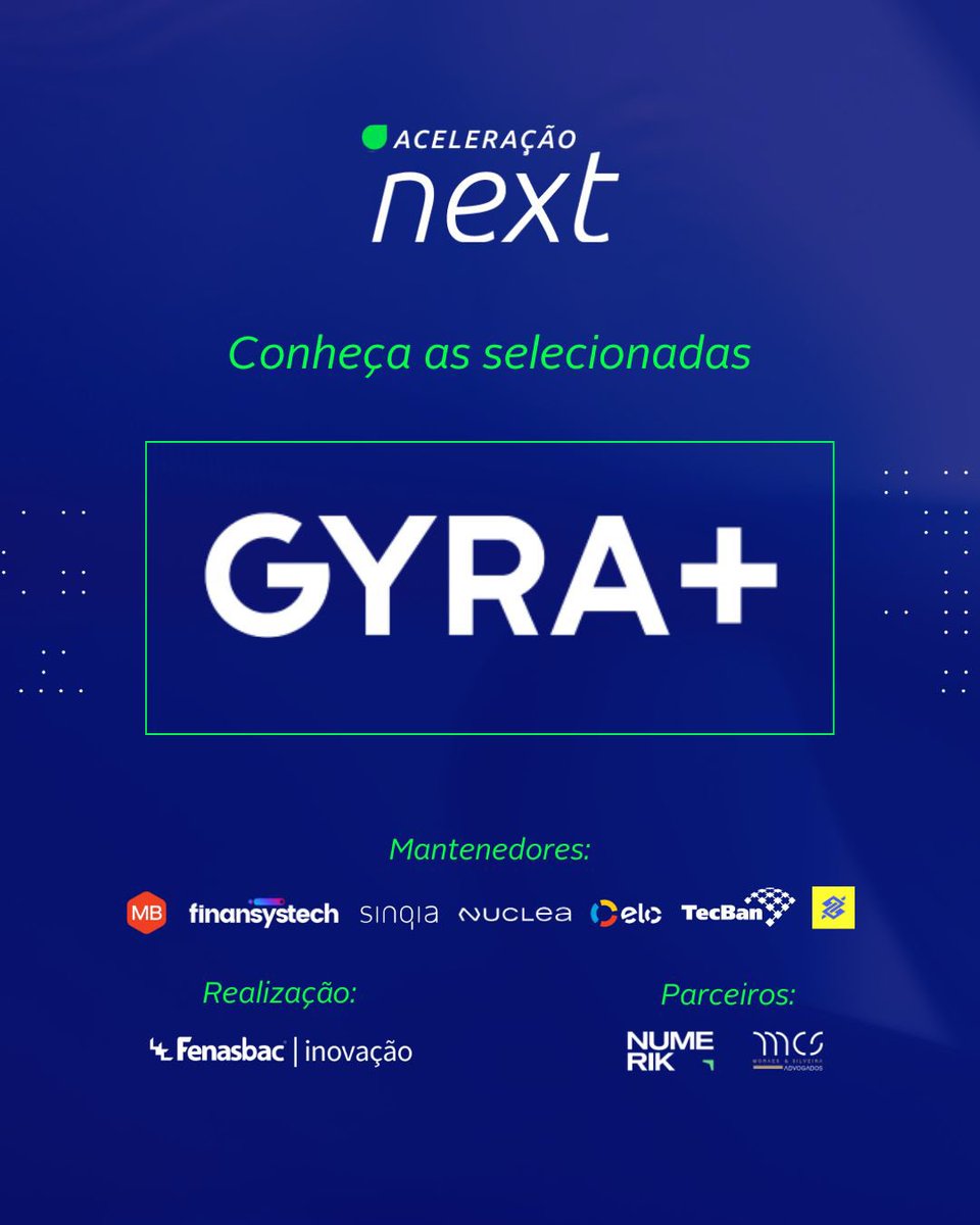 gyramais's tweet photo. Fomos selecionados!  🚀 https://t.co/sqQ3sy2cUr