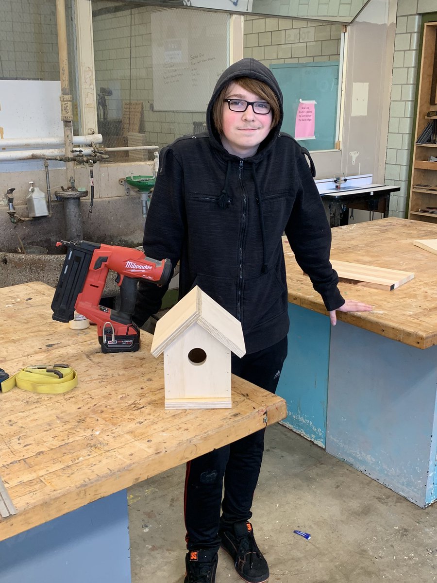 TechPcsd's tweet photo. Aiden getting ready for spring birding season https://t.co/3P9tWA8Cd6