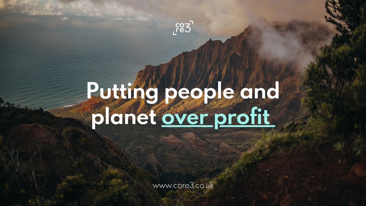 core3uk's tweet image. Our purpose is to pioneer the ‘Conscious Recruitment’ mindset; putting people, planet and progress first. So we’ve created a company that is as human as the people in it.

Learn more at core3.co.uk

#core3 #core3recruitment #recruitment #purpose #people #planet