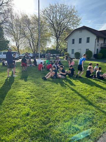 Sorensen1027's tweet photo. Flag pole fun #CMSoutdoorED https://t.co/vmwyYn0iUX
