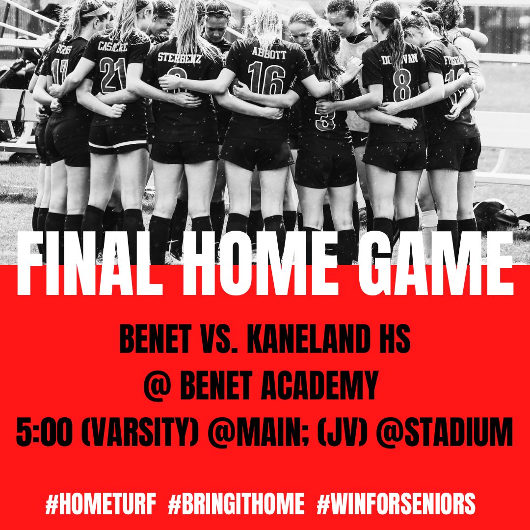 BAVsoccer's tweet photo. Closing out the regular season today at home! Lets do this Redwing Nation. @BenetAthletics 
#playoffsznnext #finalhometurf
#notdoneyettho https://t.co/kC5WAVZvXd