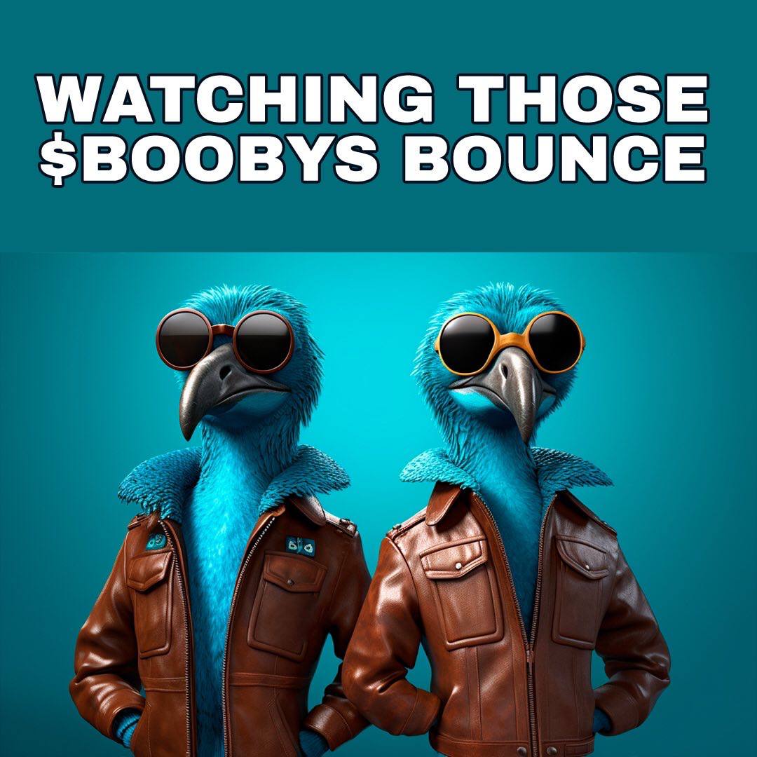 Crishty66's tweet photo. @JakeGagain @boobyerc is the best token to buy in 2023. Buy this super bullish token right now. Check out #Boobyerc #PEPE #Boobymeme $Booby https://t.co/lO5DrewQq1