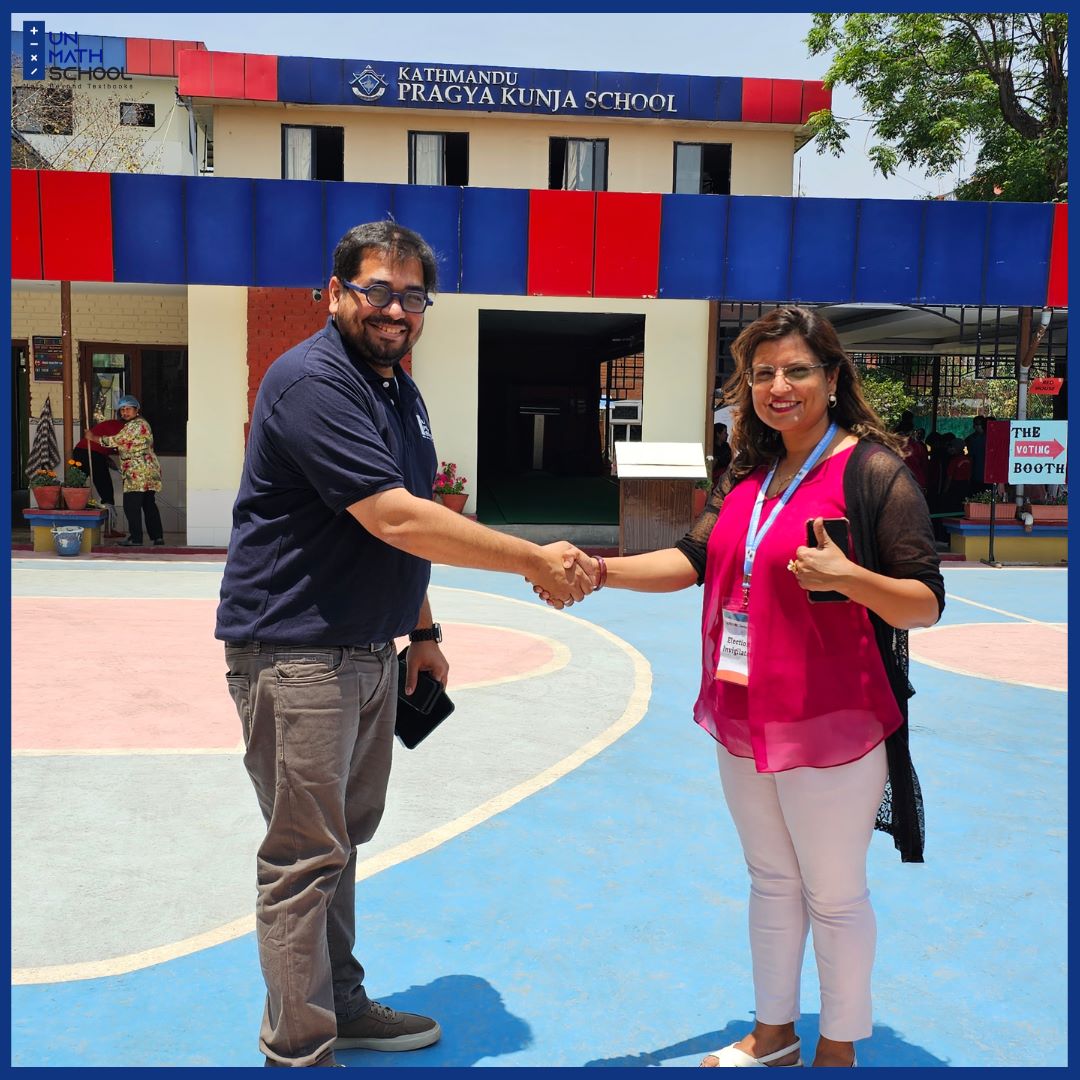 UnmathSchool's tweet photo. We are excited to announce the signing of a MoU with Pragya Kunja School to execute UnMath District Module on 11th May. This marks another milestone for us as we successfully #UnMath another school in Nepal.
@raashibathija @DiveshNBathija 
#nepalschools #letsunmath #steamlearning https://t.co/TNxZCFYKCC